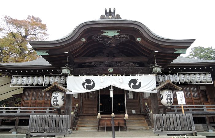 須賀神社（拝殿）